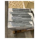 12' x 12' ZDP Glassy Mosaic Tile x 45 Pcs