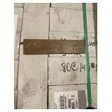 Pallet Of Ceramic Bullnose Liner In Mesa Rust