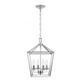 Home Decorators 4-Bulb Chandelier in Chrome