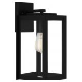 Ashley 1-Bulb Wall Lantern in Black x 4