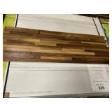 7.87' x 47.25' Solid Wall Wood x 258SF