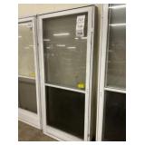 34' x 76' LH Aluminum Storm Door