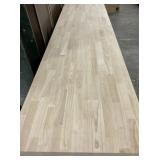 25' x 10' Hevea Butch Block Countertop x 2