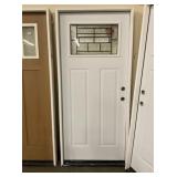 36' x 80' LH Steel Craftsman Exterior Door