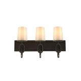 Feissï¿½ 3-Bulb Vanity Light in Bronze
