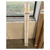 47' x 36' White Ready-Made-One Vertical Blind