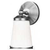 Feissï¿½ 1-Bulb Wall Sconce in Nickel x 3