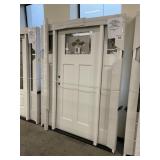 63-1/2' x 81' RH Fiberglass Zinc Leaded Entry Door