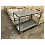 Gray Metal Cart