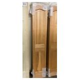 15' 2 Panel Cherry Door Slab x4