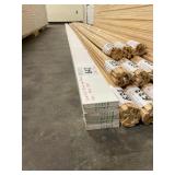 1 x 4' x 16' Primed Pine Boards x 96 LF