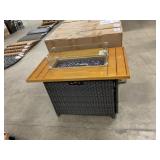 43' Propane Fire Table w/ Iron Top