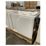 52' x 30' White Walk In Bathtub With 6 Water Jets