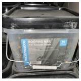 30lb 7/8' Electro Galvanized Roofing Nails x4 case