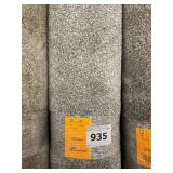 12' x 10' Brown Plush Carpet Remnant x 1 Roll