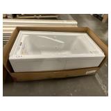 60' x 32' Acrylic Whirlpool Bathtub in White