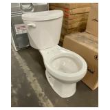 American Standard Round Front Toilet In White