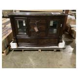 60' x 19' San Marino Server in Dark Brown