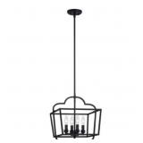 Quoizelï¿½ 4-Light Globe Hanging Pendant Light