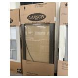 Larsonï¿½ 36' x 80' Brown FV Storm Door w/ HW