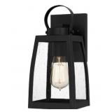 Ashley 1-Bulb Outdoor Wall Light in Black x 4
