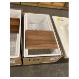 33' White Single Bowl Fireclay Sink