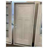 36' x 80' RH Fiberglass Craftsman Style Ext. Door