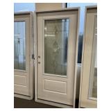 36' x 80' RH Fiberglass 3/4-Deco Exterior Door