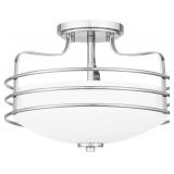 Ashley 2-Bulb Semi-Flush in Chrome x 2