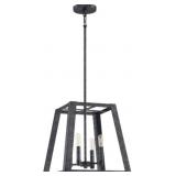 Quoizelï¿½ 4-Bulb Pendant Light in Black x 2