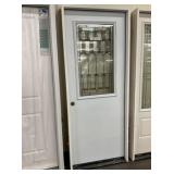 32' x 80' RH Steel 1/2-Deco Exterior Door