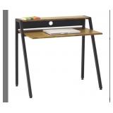Cherry And Black Writing Desk