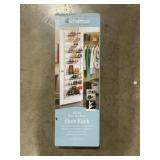 36-Pair Over the Door Shoe Rack in White