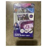 Disney Descendants 3Pc Twin Sheet Set x 4Pcs
