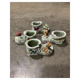 Case of (8) Garden Boot Cement Planters