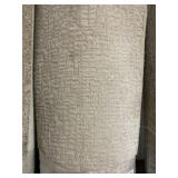 Light Beige Patterned Plush Carpet x 252SF