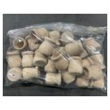 1-1/4'DIA Wooden Craft Spool x 25Pcs