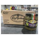Casa Martinez® Case of Gourmet Salsa Verde