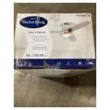 52' Indoor Ceiling Fan in Brushed Nickel