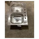 Elkay® 33' x 21' Drop-In Double Bowl Kitchen Sink