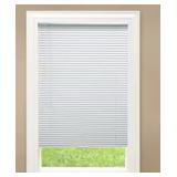 4Pk 1' Vinyl Mini Blinds in White x 2