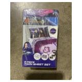 Disney Descendants 3Pc Twin Sheet Set x 4Pcs
