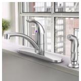 Project Source 1H Kitchen Faucet w/ Sprayer x 3