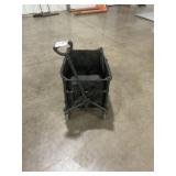 25' x 20' Black Merch Wagon with Handle