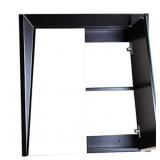 30' x 26' Mirrored Cabinet in Espresso