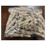 Bag of 3' (100) Unfinished Wooden Pegs