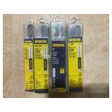 Irwin S&D Drill Bits x4