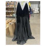 Size 16 Black Sequenced Formal Dress
