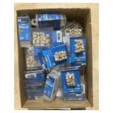Box Lot Assorted Types Dowl Plugs