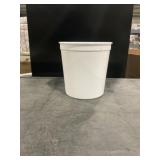 Case of (200) Half Gallon Buckets in White